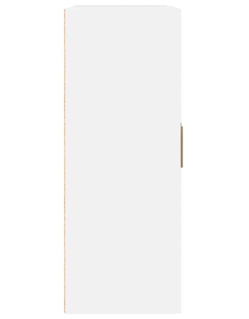 Încărcați imaginea în vizualizatorul Galerie, Dulap de perete, alb, 69,5x32,5x90 cm, lemn prelucrat Lando - Lando
