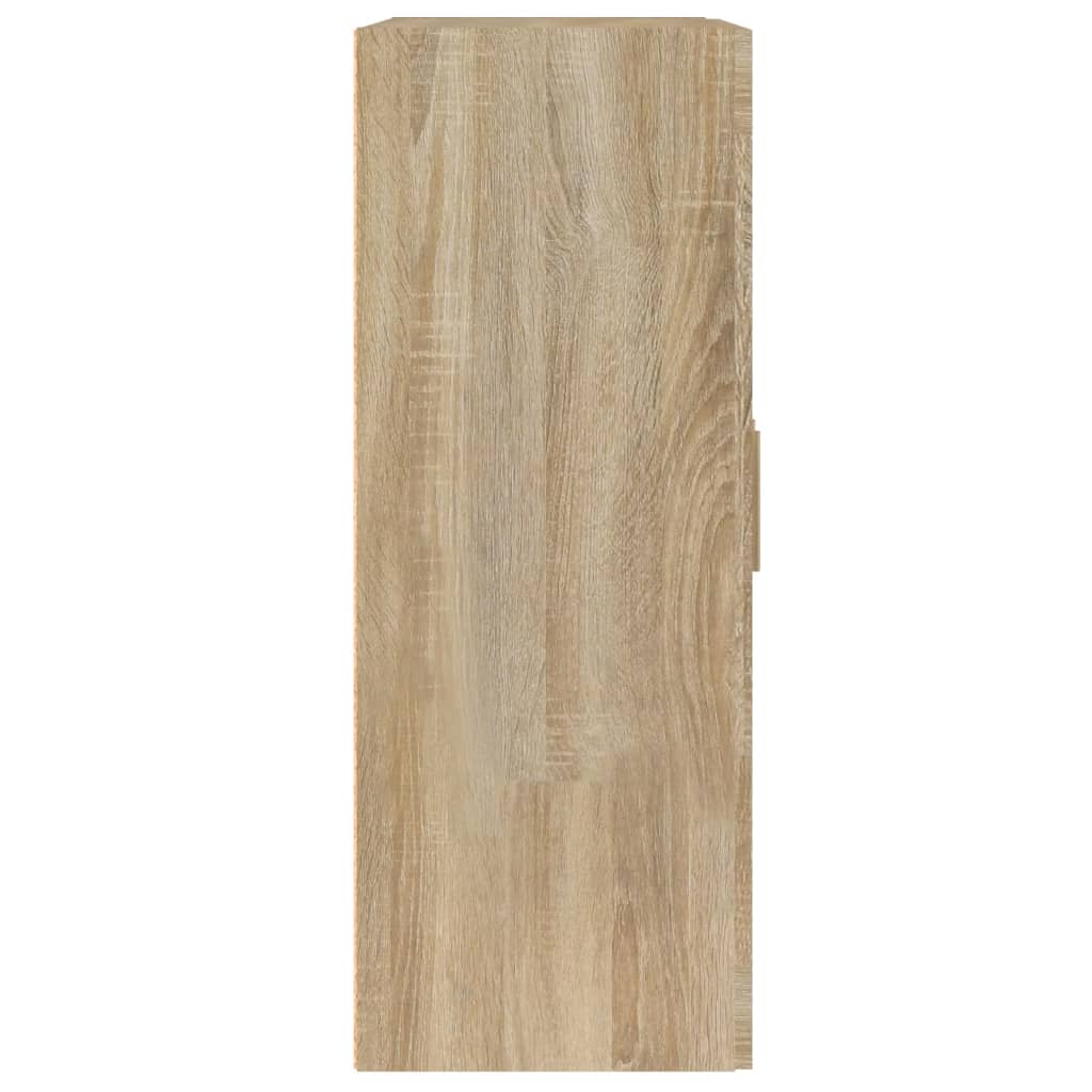 Dulap de perete, stejar sonoma, 69,5x32,5x90 cm, lemn prelucrat Lando - Lando