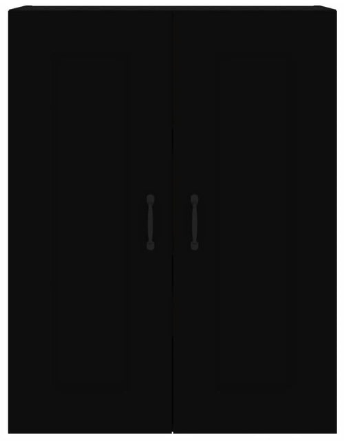Загрузите изображение в средство просмотра галереи, Dulap de perete suspendat, negru, 69,5x32,5x90 cm Lando - Lando
