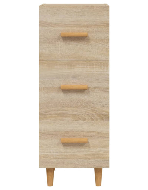 Încărcați imaginea în vizualizatorul Galerie, Servantă, stejar sonoma, 34,5x34x90 cm, lemn compozit - Lando
