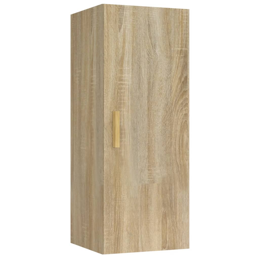 Dulap de perete, stejar sonoma, 34,5x34x90 cm, lemn compozit Lando - Lando