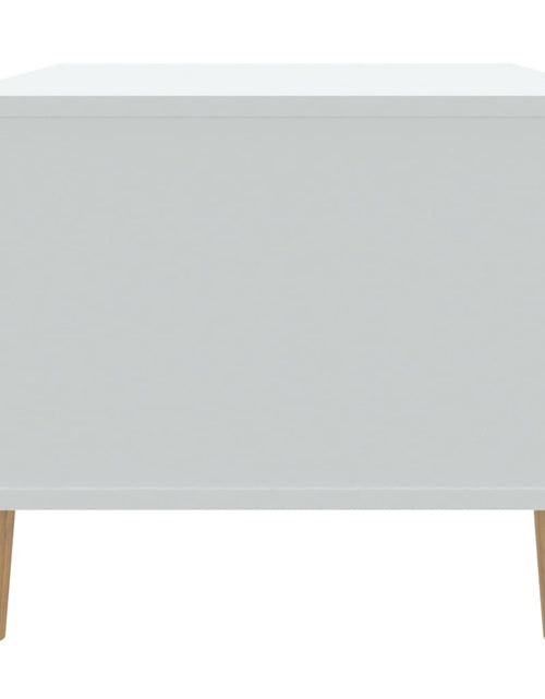Загрузите изображение в средство просмотра галереи, Măsuță de cafea, alb, 89,5x50x40 cm, lemn prelucrat - Lando
