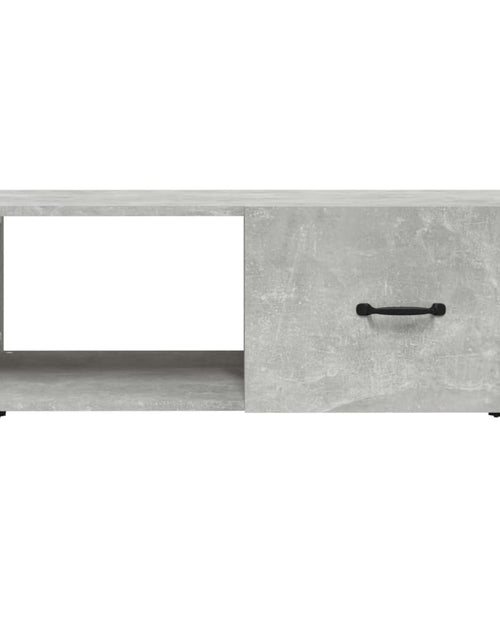 Загрузите изображение в средство просмотра галереи, Măsuță de cafea, gri beton, 90x50x40 cm, lemn prelucrat - Lando
