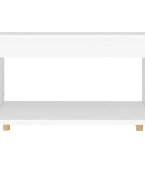 Încărcați imaginea în vizualizatorul Galerie, Măsuță de cafea, alb, 60x50x40 cm, lemn compozit - Lando
