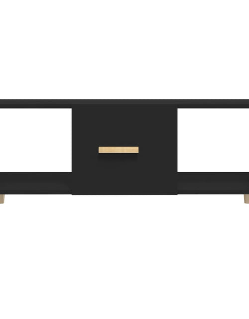Загрузите изображение в средство просмотра галереи, Măsuță de cafea, negru, 102x50x40 cm, lemn compozit - Lando
