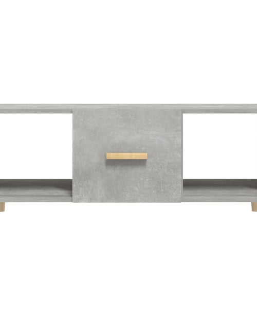 Încărcați imaginea în vizualizatorul Galerie, Măsuță de cafea, gri beton, 102x50x40 cm, lemn prelucrat - Lando
