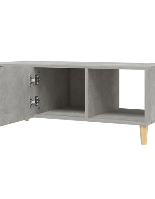 Încărcați imaginea în vizualizatorul Galerie, Măsuță de cafea, gri beton, 102x50x40 cm, lemn prelucrat - Lando
