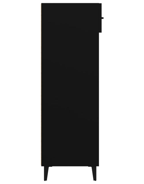 Încărcați imaginea în vizualizatorul Galerie, Pantofar, negru, 60x35x105 cm, lemn compozit - Lando
