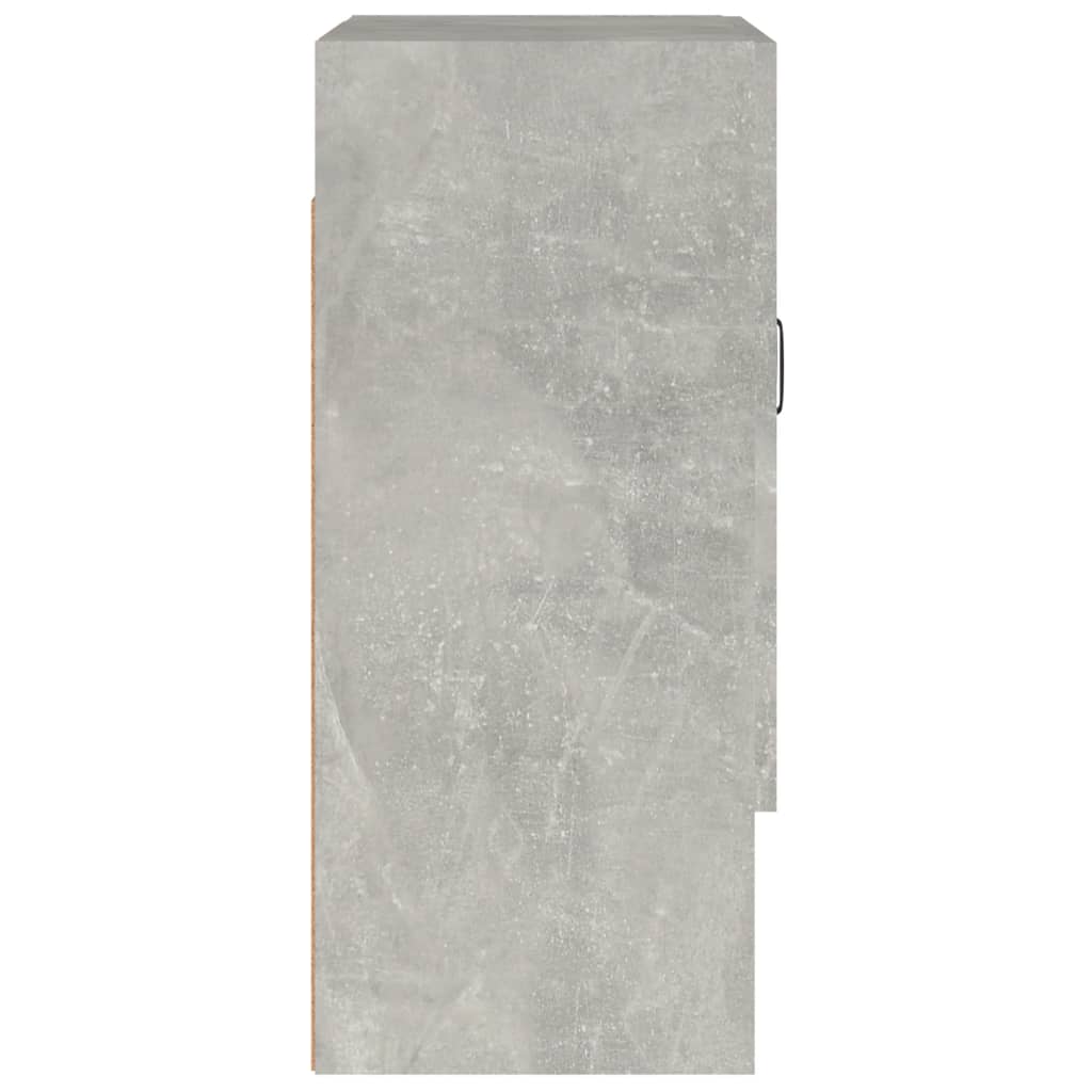 Dulap de perete, gri beton, 60x31x70 cm, lemn prelucrat - Lando