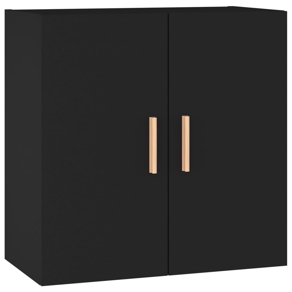 Dulap de perete, negru, 60x30x60 cm, lemn prelucrat - Lando