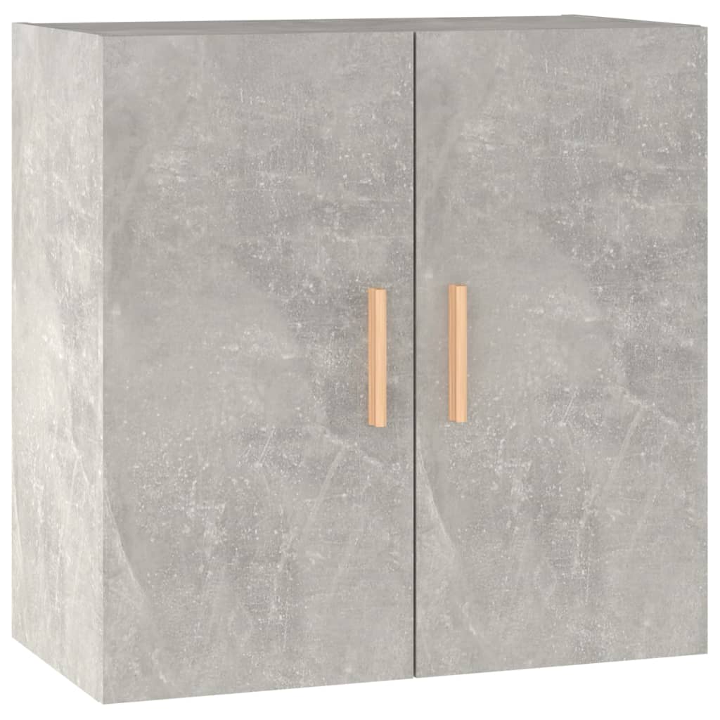Dulap de perete, gri beton, 60x30x60 cm, lemn prelucrat - Lando