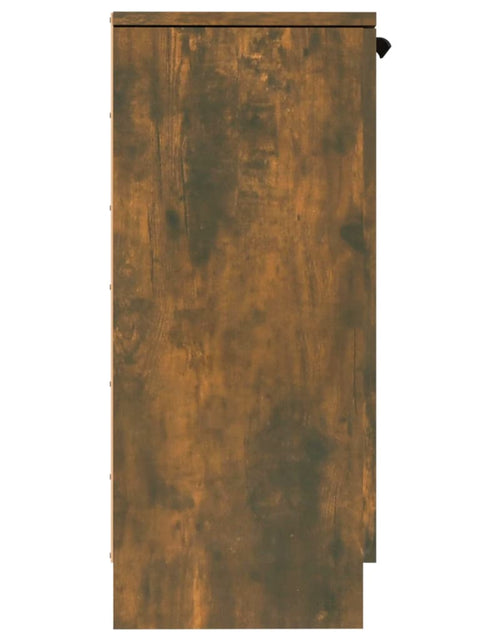 Încărcați imaginea în vizualizatorul Galerie, Servante, 2 buc., stejar fumuriu, 30x30x70 cm, lemn prelucrat Lando - Lando
