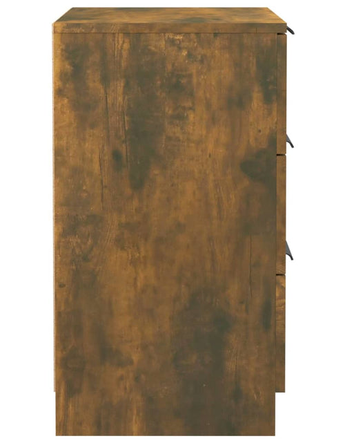 Încărcați imaginea în vizualizatorul Galerie, Noptiere, 2 buc., stejar afumat, 40x36x65 cm - Lando
