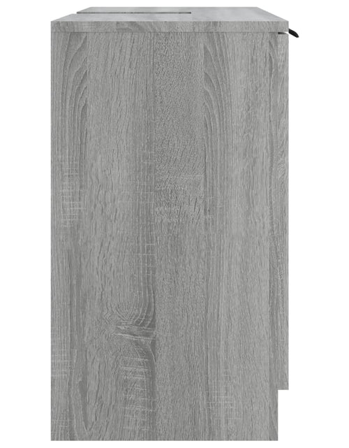 Încărcați imaginea în vizualizatorul Galerie, Dulap de baie, sonoma gri, 64,5x33,5x59 cm, lemn prelucrat - Lando
