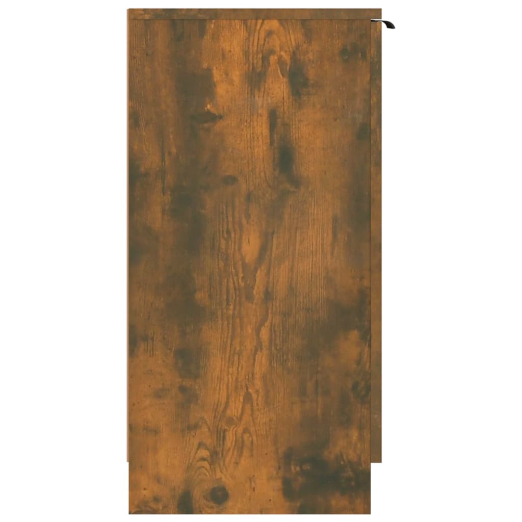 Pantofar, stejar fumuriu, 59x35x70 cm, lemn prelucrat - Lando