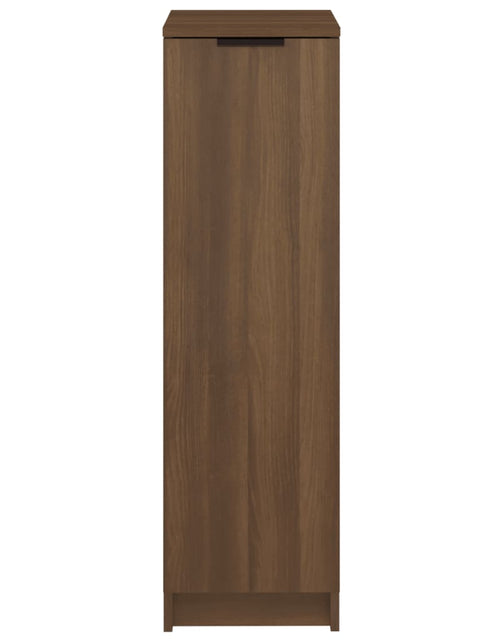 Încărcați imaginea în vizualizatorul Galerie, Pantofar, stejar maro, 30x35x100 cm, lemn compozit - Lando

