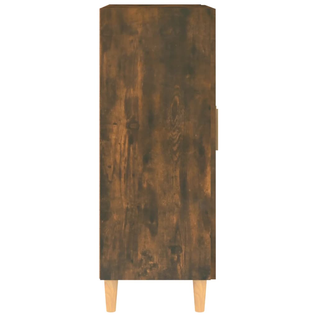 Servantă, stejar fumuriu, 69,5x34x90 cm, lemn compozit Lando - Lando