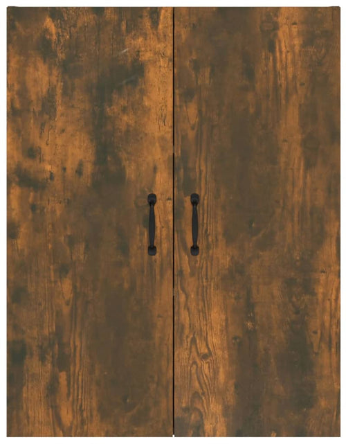 Încărcați imaginea în vizualizatorul Galerie, Dulap suspendat, stejar fumuriu, 69,5x34x90 cm, lemn prelucrat - Lando
