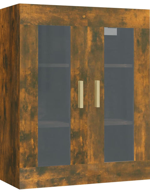 Загрузите изображение в средство просмотра галереи, Dulap de perete suspendat, stejar fumuriu, 69,5x34x90 cm Lando - Lando

