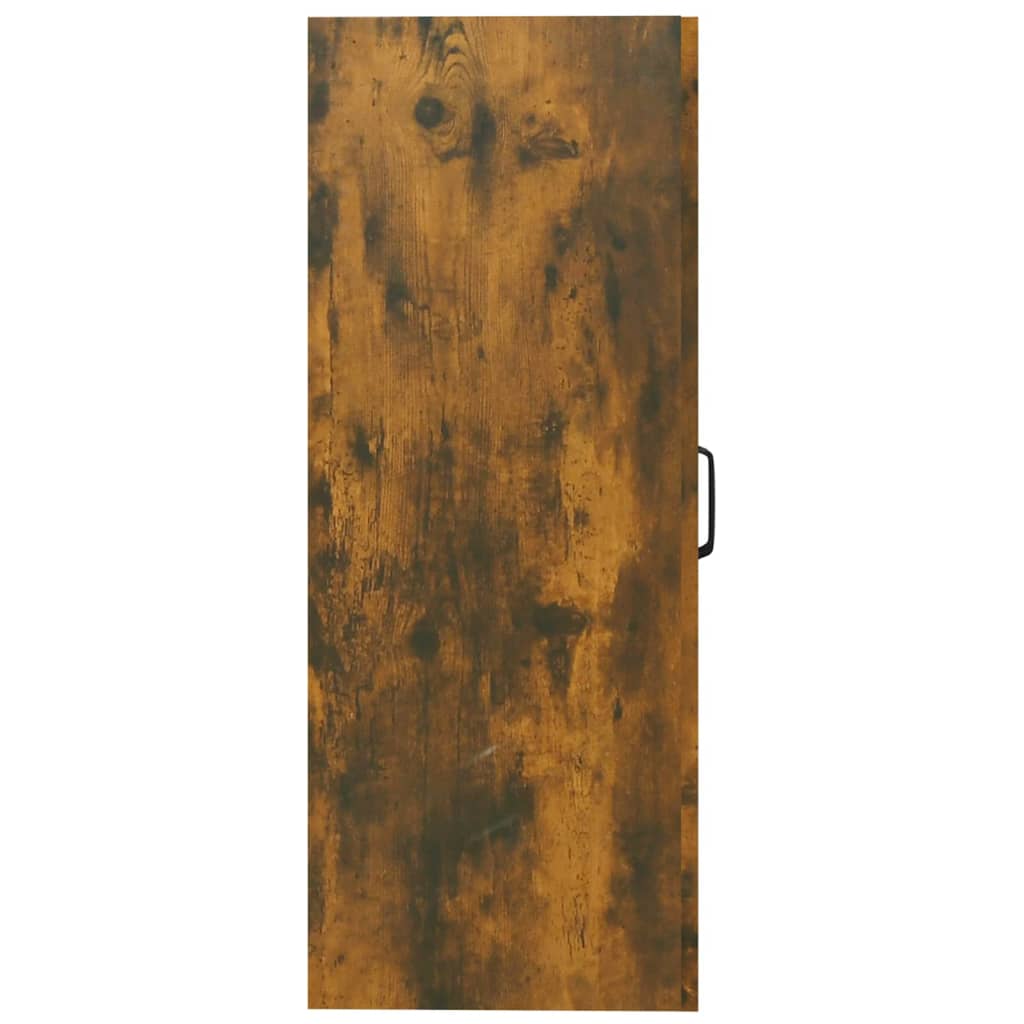 Dulap de perete suspendat, stejar fumuriu, 69,5x34x90 cm Lando - Lando