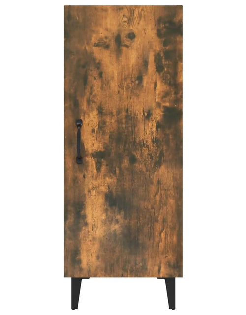 Загрузите изображение в средство просмотра галереи, Servantă, stejar fumuriu, 34,5x34x90 cm, lemn prelucrat Lando - Lando

