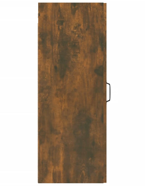 Încărcați imaginea în vizualizatorul Galerie, Dulap de perete suspendat, stejar fumuriu, 34,5x34x90 cm Lando - Lando
