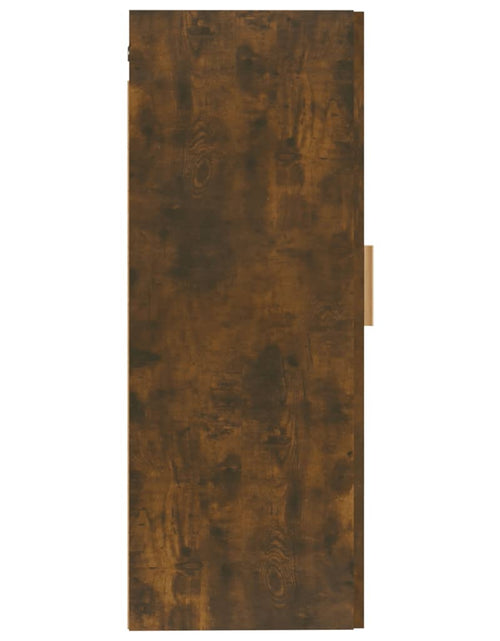 Încărcați imaginea în vizualizatorul Galerie, Dulap de perete, stejar fumuriu, 35x34x90 cm, lemn prelucrat Lando - Lando
