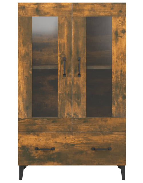 Încărcați imaginea în vizualizatorul Galerie, Dulap înalt, stejar fumuriu, 70x31x115 cm, lemn prelucrat Lando - Lando
