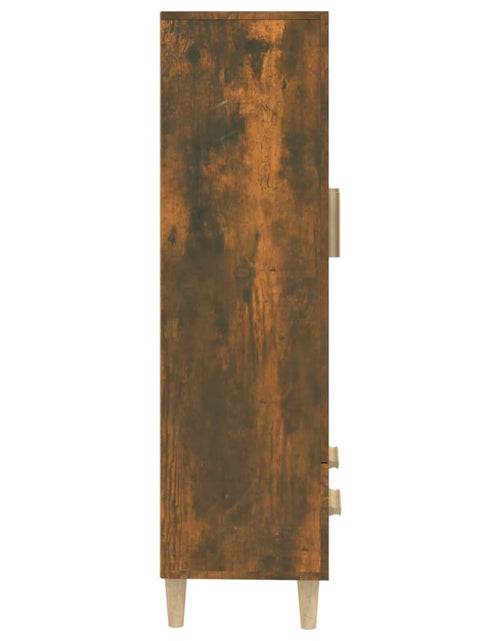 Încărcați imaginea în vizualizatorul Galerie, Dulap înalt, stejar fumuriu, 70x31x115 cm, lemn prelucrat Lando - Lando
