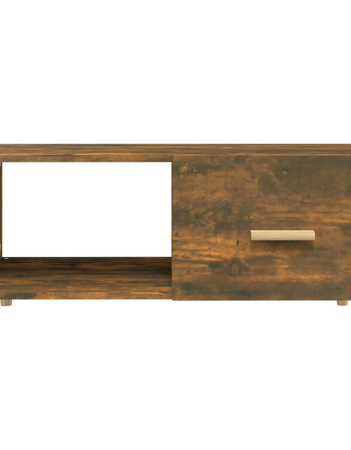 Загрузите изображение в средство просмотра галереи, Măsuță de cafea, stejar fumuriu, 89,5x50x40 cm, lemn compozit Lando - Lando
