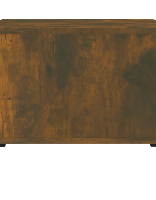 Загрузите изображение в средство просмотра галереи, Măsuță de cafea, stejar fumuriu, 60x50x40 cm, lemn compozit Lando - Lando
