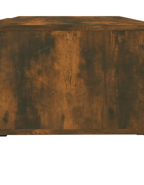 Загрузите изображение в средство просмотра галереи, Măsuță de cafea, stejar fumuriu, 102x50x40 cm, lemn prelucrat Lando - Lando
