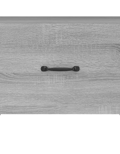 Загрузите изображение в средство просмотра галереи, Măsuță de cafea cu picioare metalice, gri sonoma, 50x50x40 cm Lando - Lando
