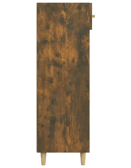 Încărcați imaginea în vizualizatorul Galerie, Pantofar, stejar fumuriu, 60x35x105 cm, lemn compozit - Lando
