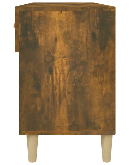 Încărcați imaginea în vizualizatorul Galerie, Pantofar, stejar fumuriu, 102x35x55 cm, lemn compozit - Lando
