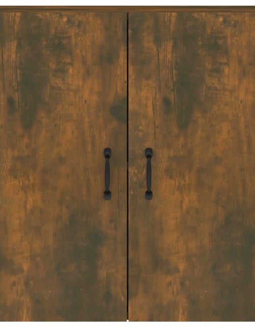 Încărcați imaginea în vizualizatorul Galerie, Dulap de perete, stejar fumuriu, 60x31x60 cm, lemn compozit - Lando
