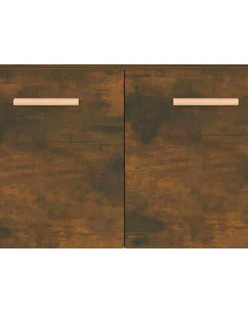 Загрузите изображение в средство просмотра галереи, Dulap de perete, stejar fumuriu, 60x36,5x35 cm, lemn prelucrat - Lando
