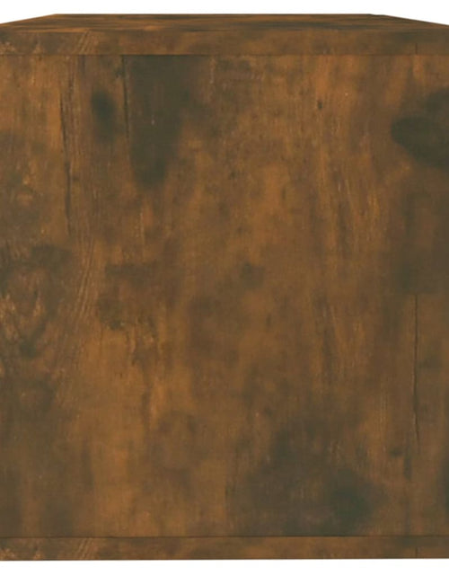 Încărcați imaginea în vizualizatorul Galerie, Dulap de perete, stejar fumuriu, 100x36,5x35 cm, lemn prelucrat
