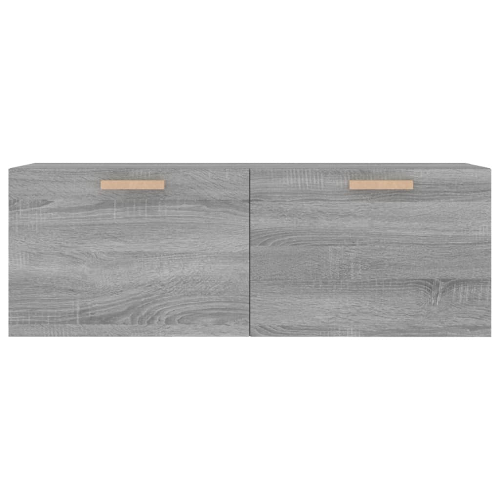 Dulap de perete, gri sonoma, 100x36,5x35 cm, lemn prelucrat - Lando