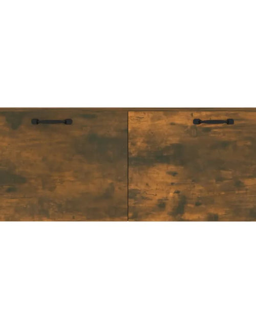 Încărcați imaginea în vizualizatorul Galerie, Dulap de perete, stejar fumuriu, 100x36,5x35 cm, lemn prelucrat - Lando

