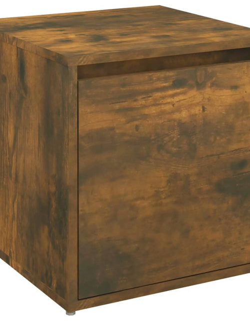 Încărcați imaginea în vizualizatorul Galerie, Cutie cu sertar, stejar sonoma, 40,5x40x40 cm, lemn compozit - Lando
