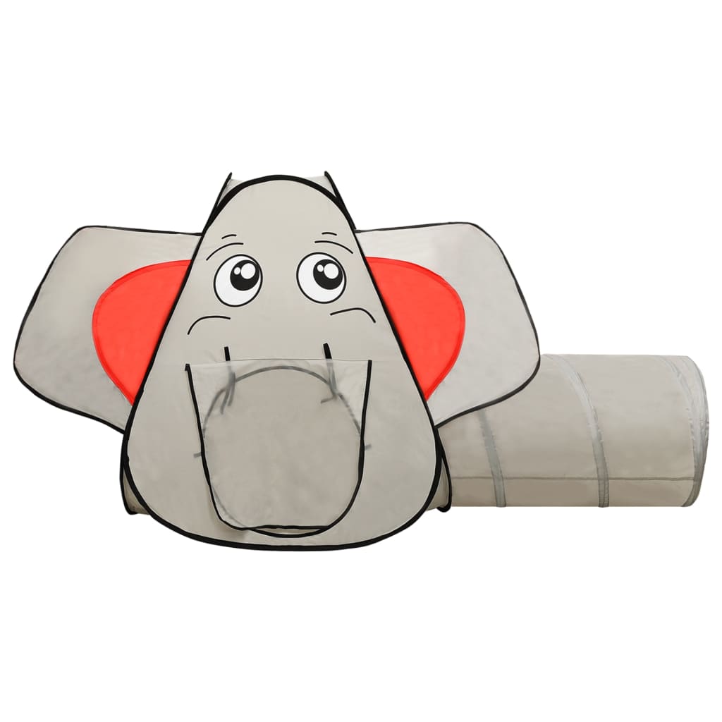 Cort de joacă elefant pentru copii, gri, 174x86x101 cm Lando - Lando