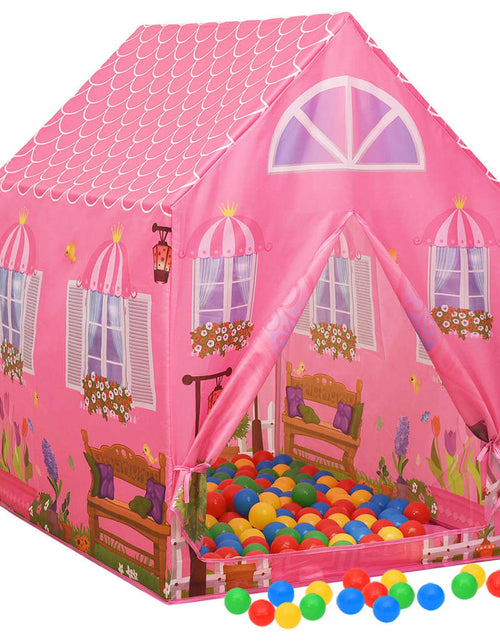 Încărcați imaginea în vizualizatorul Galerie, Cort de joacă pentru copii, roz, 69x94x104 cm Lando - Lando
