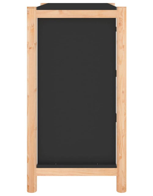 Încărcați imaginea în vizualizatorul Galerie, Servantă, negru, 62x38x70 cm, lemn prelucrat - Lando
