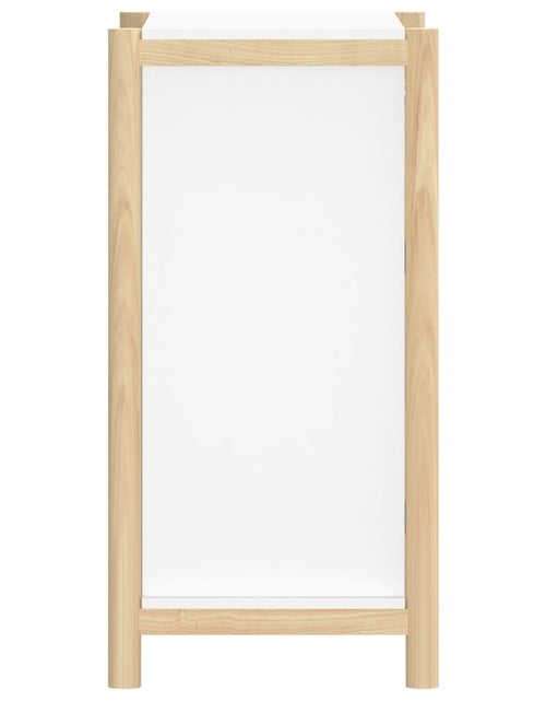 Загрузите изображение в средство просмотра галереи, Servantă, alb, 62x38x75 cm, lemn prelucrat Lando - Lando
