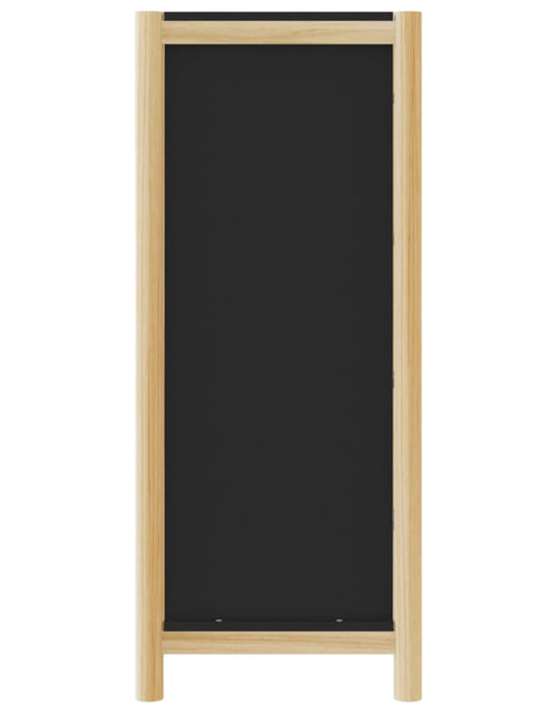 Загрузите изображение в средство просмотра галереи, Dulap înalt, negru, 42x38x90 cm, lemn prelucrat Lando - Lando
