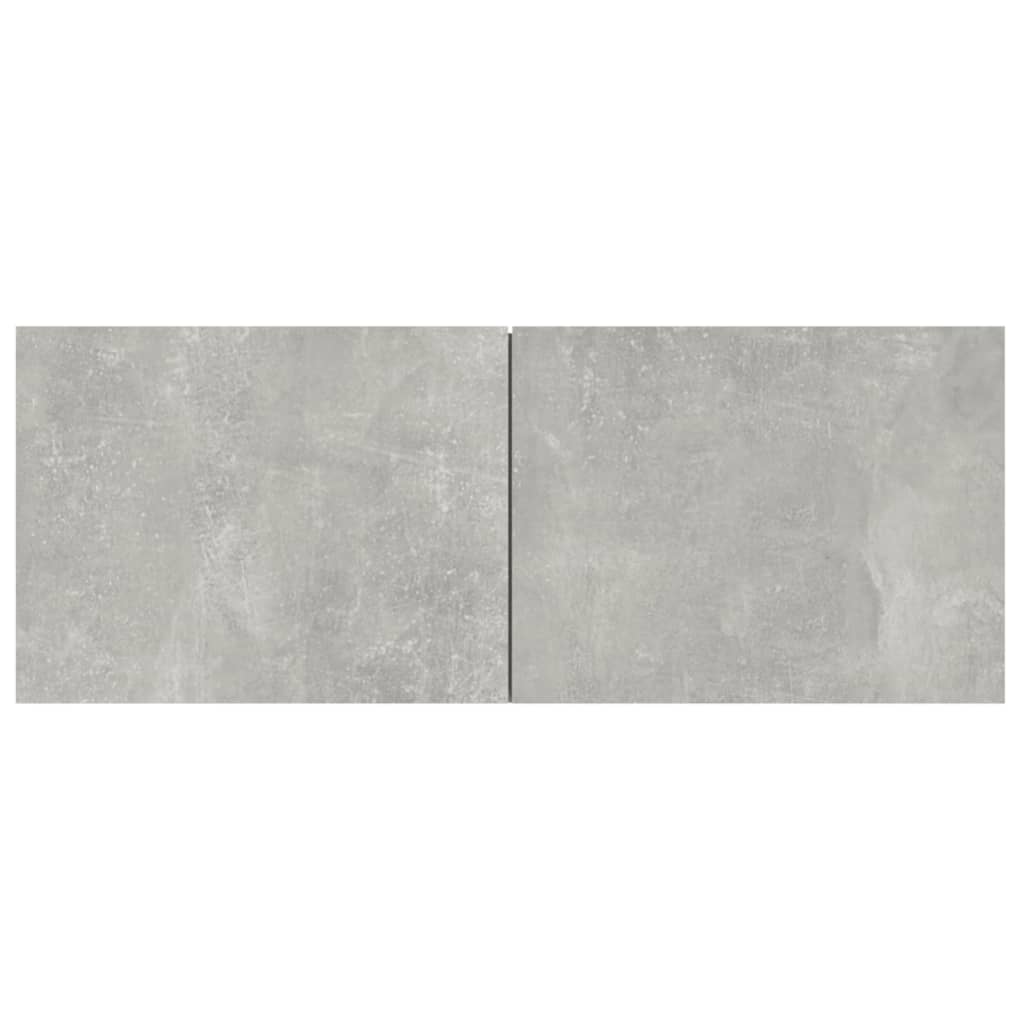 Comode TV, 4 buc., gri beton, 80x30x30 cm, lemn prelucrat Lando - Lando