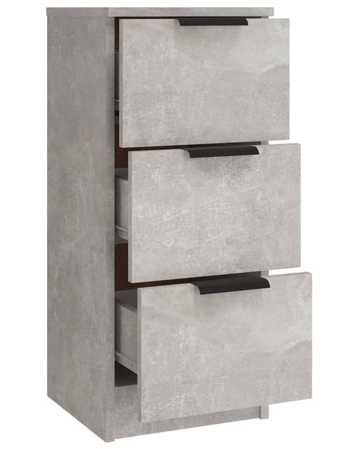 Încărcați imaginea în vizualizatorul Galerie, Servante, 3 piese, gri beton, lemn prelucrat - Lando
