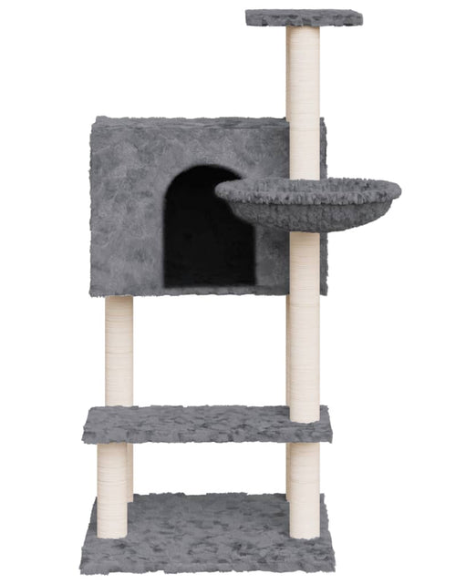 Încărcați imaginea în vizualizatorul Galerie, Ansamblu pisici, stâlpi din funie sisal, gri închis, 108,5 cm Lando - Lando
