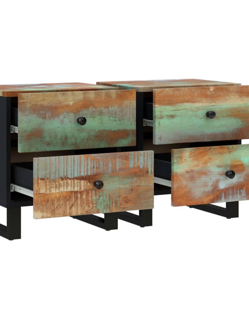 Загрузите изображение в средство просмотра галереи, Noptiere, 2 buc., 40x33x46 cm, lemn masiv reciclat - Lando
